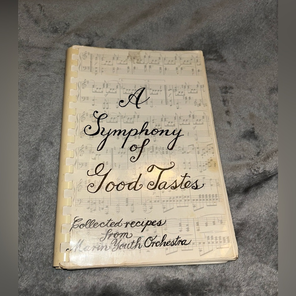 📚BOOK SALE 5 for $20📚A Symphony Of Good Taste From Marin Youth Orchestra CB 1978